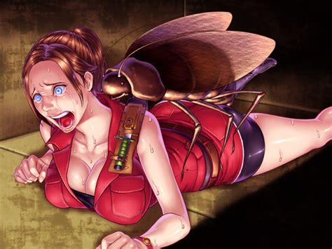 Rule 34 1girls Blue Eyes Breasts Brown Hair Bug Claire Redfield