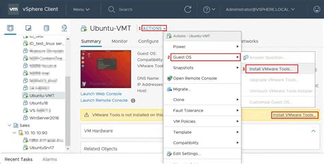 How To Install VMware Tools On Different Guest OSs