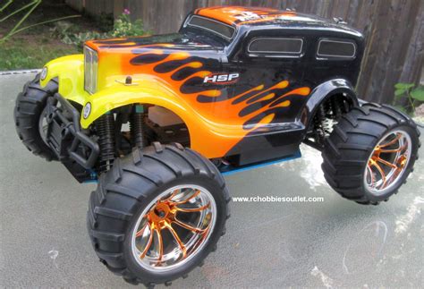 RC NITRO GAS MONSTER TRUCK HSP 1/10 CAR 4WD RTR 88046 - rchobbiesoutlet