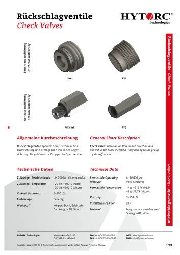 Tous Les Catalogues Et Fiches Techniques PDF HYTORC TECHNOLOGIES GMBH