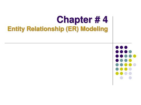 Ppt Chapter Entity Relationship Er Modeling Powerpoint