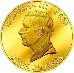 Cook Islands Gold Dollars Charles Iii Black Jack