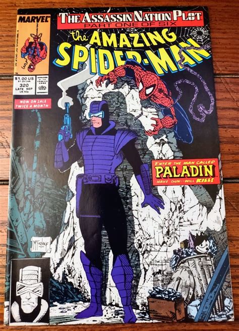 Amazing Spider Man 320 VF 8 5 Todd McFarlane Cover Art Paladin