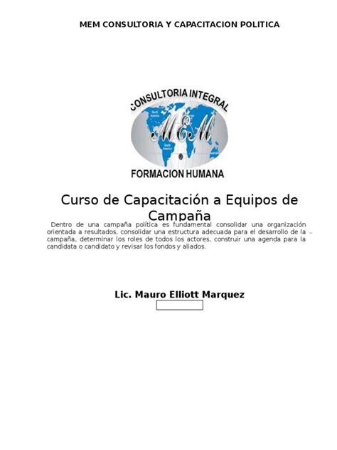 PDF Administracion de La Campaña DOKUMEN TIPS