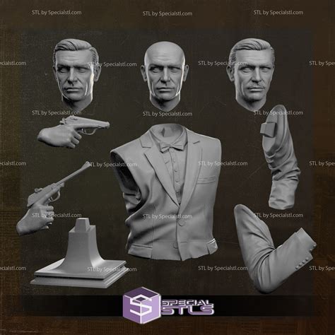 James Bond Sean Connery STL files from 007 | SpecialSTL