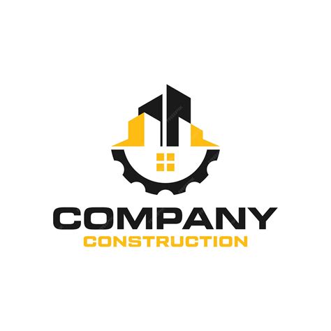 Inspiración En La Plantilla De Diseño Del Logotipo De Construcción De