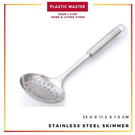 Stainless Steel Skimmer Perforated For Home Hotel Restaurant Utensils