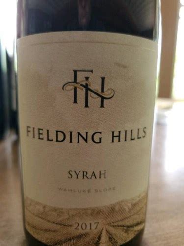 Fielding Hills Winery Syrah Vivino US