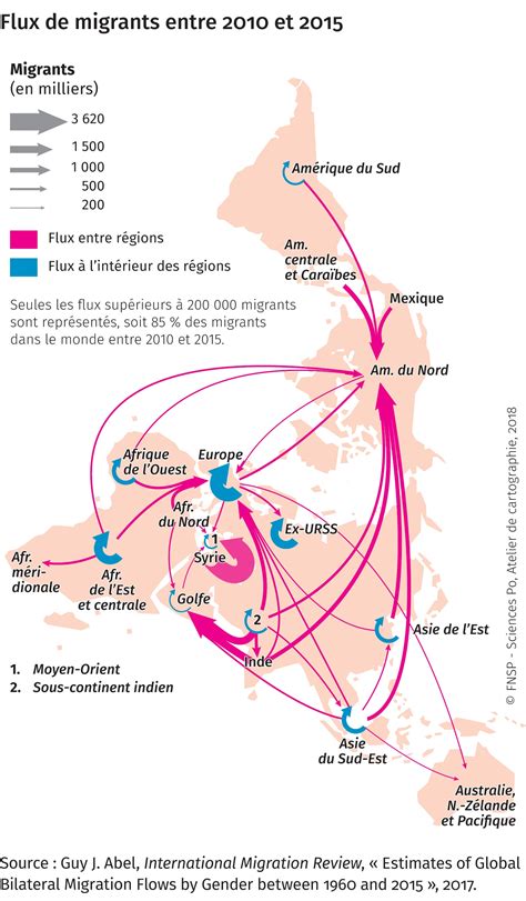 Décrypter 81 imagen carte flux migratoire fr thptnganamst edu vn