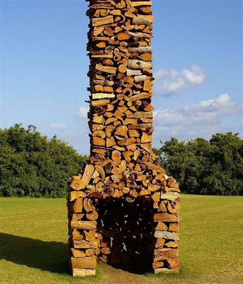 Different Type Of Art: Stacking Firewood | iCreatived