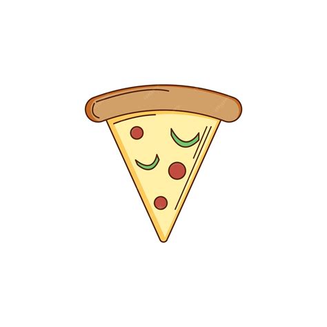 Premium Vector Pizza Vector Illustration