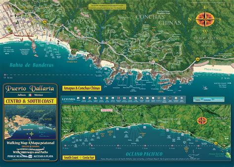 Puerto Vallarta Beaches Map