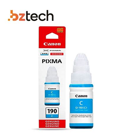 Refil De Tinta Original Canon Ciano Gi C Ml Bz Tech