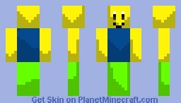 Roblox Noob Minecraft Skin