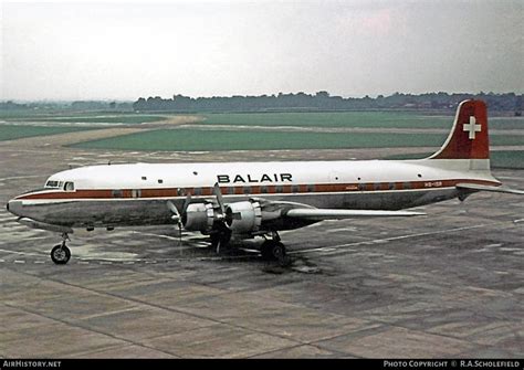 Aircraft Photo Of Hb Ibr Douglas Dc B Balair Airhistory Net