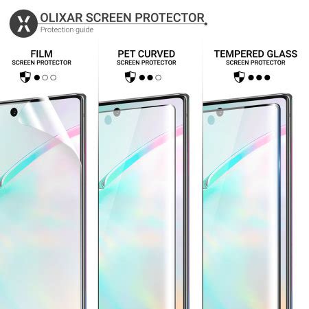 Olixar Samsung Galaxy Note 10 Plus PET Curved Screen Protector