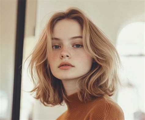5 Best Haircuts For Round Faces With Sleek Blonde Layers 333k Inspiring Lifestyle Ideas