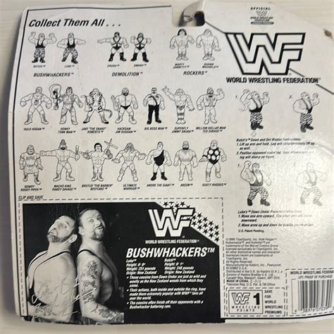 The Bushwhackers Series 2 WWF Hasbro – retrofigure