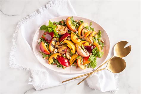 Grilled Stone Fruit Salad Recipe Summer Salads