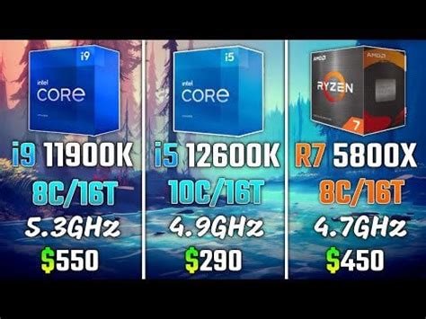 12600K vs 11900K for gaming? : r/intel