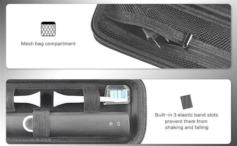 Toothbrush Travel Case Compatible With Oral B Pro 1000 2000 3000 3500 1500 For Philips