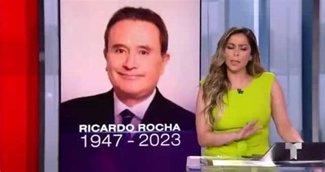 Muere el periodista Ricardo Rocha a los 76 años en México Videos