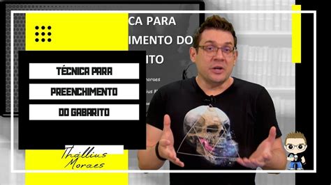 Técnica para preenchimento do gabarito YouTube