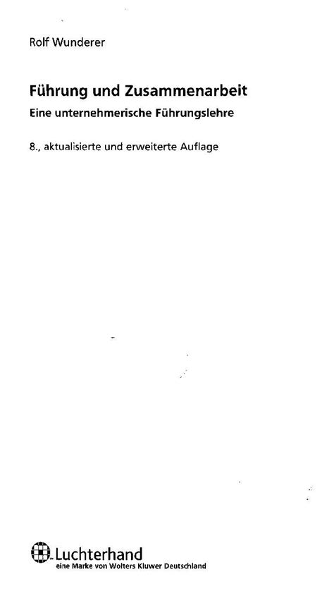 PDF Führung und Zusammenarbeit 2009 9 22 I Führung und