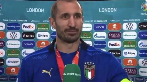 Giorgio Chiellini Gave An Incredible Post Match Interview