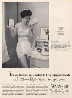 Warner S Lingerie Original Adverts And Images