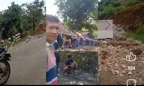 Viral Netizen Bandingkan Bupati Blitar Dengan Jalan Rusak Lebih Parah