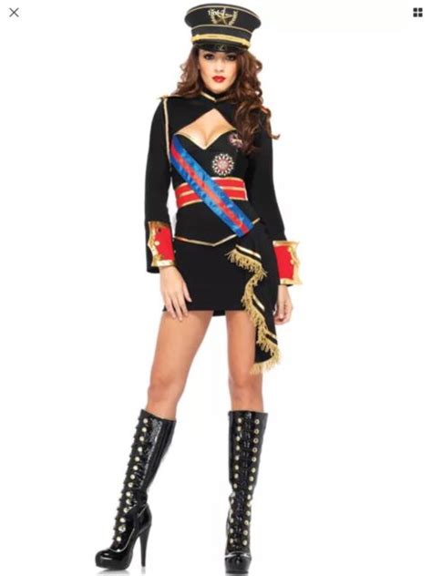 Brand New Womens Diva Dictator Halloween Costume Size Small Ebay