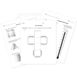 Free Printable Geometry and Measurement Worksheets - K-12