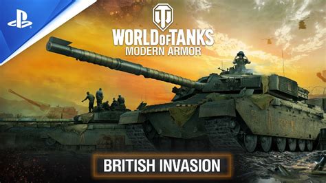 World Of Tanks Modern Armor Trailer De La Nouvelle Saison British