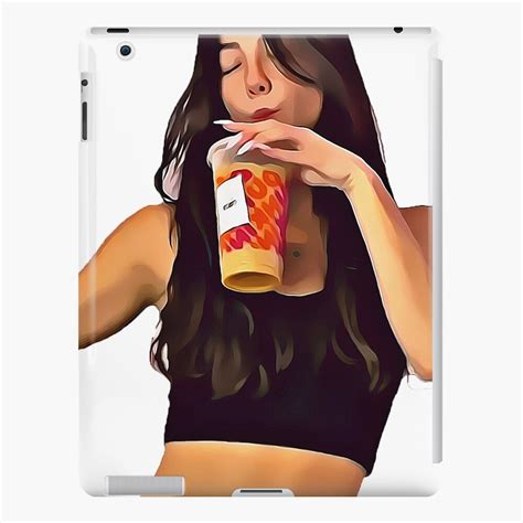 Charli Damelio Cartoonist Dunkin Tiktoker IPad Case Skin For Sale