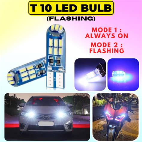 T10 15 LED BULB FLASH Kelip Car Motor Head Small Lamp Lesen Plate Brake