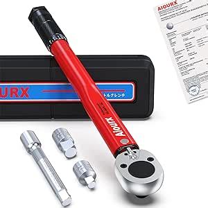 Aiourx 3 8 Inch Drive Click Torque Wrench Set 10 80 Ft Lb 13 6 108