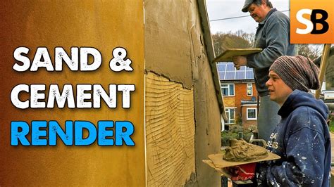 Sand And Cement Rendering With Reigate Plasterers Youtube