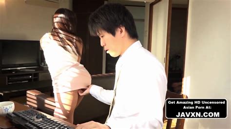 Horny Asian MILF At Home