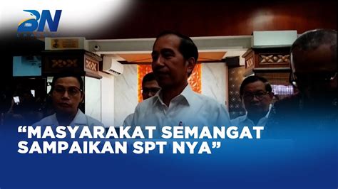 Presiden Jokowi Sidak Kantor Pelayanan Pajak Di Solo Youtube