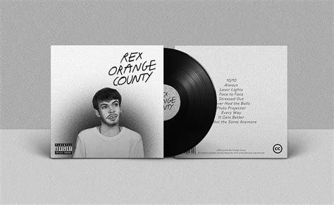 Rex Orange County | Vinyl Design :: Behance