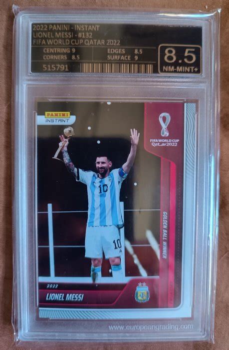 Panini Instant World Cup Lionel Messi Golden Catawiki