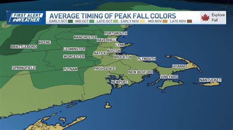 Fall foliage tracker: Peak timing in New England – NBC Boston