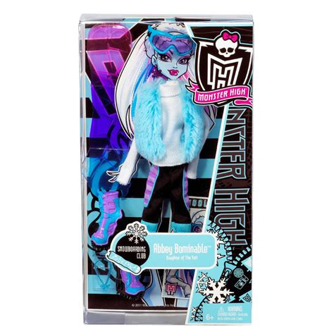 Monster High Abbey Bominable G1 Fashion Packs Doll Mh Merch