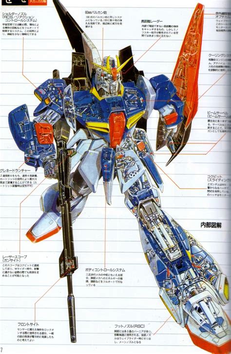 Image - MSZ-006 - Zeta Gundam - TechDetail.jpg | The Gundam Wiki ...