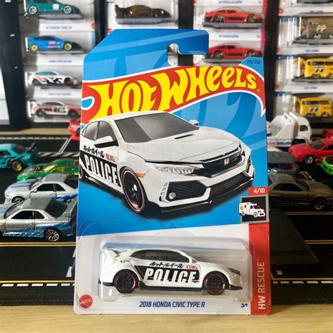 Jual Hot Wheels Honda Civic Type R Tampo Police Shopee Indonesia