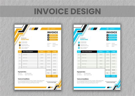 Invoice Design :: Behance