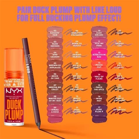 NYX Duck Plump High Pigment Lip Gloss Nude Swings