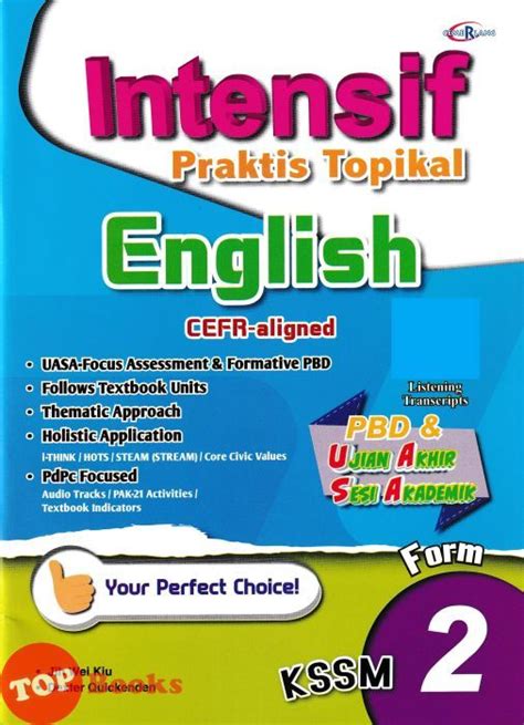 [topbooks Cemerlang] Intensif Praktis Topikal Uasa English Cefr Aligned