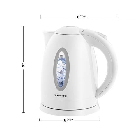 Electric Kettle L Plastic Bpa Free Kp Ovente Us